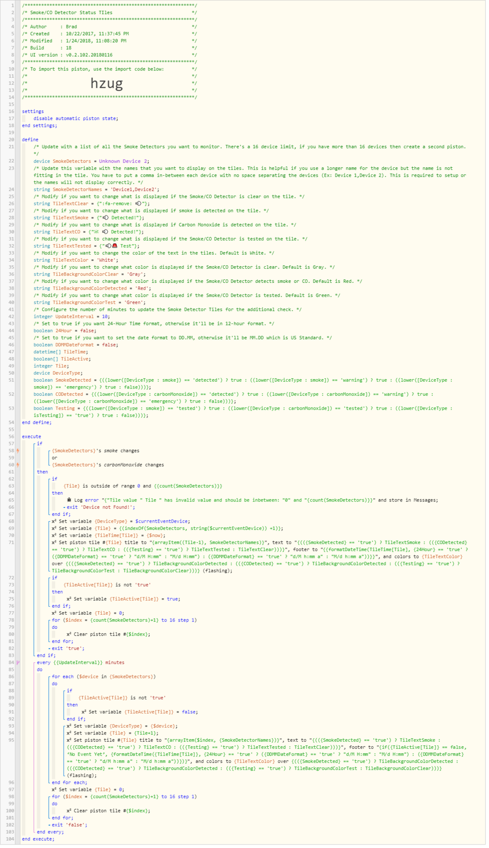 Device Tiles - webCoRE Wiki - Web-enabled Community's own Rule Engine
